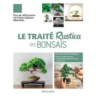 Couverture du livre Le trait&eacute; Rustica des bonsa&iuml;s