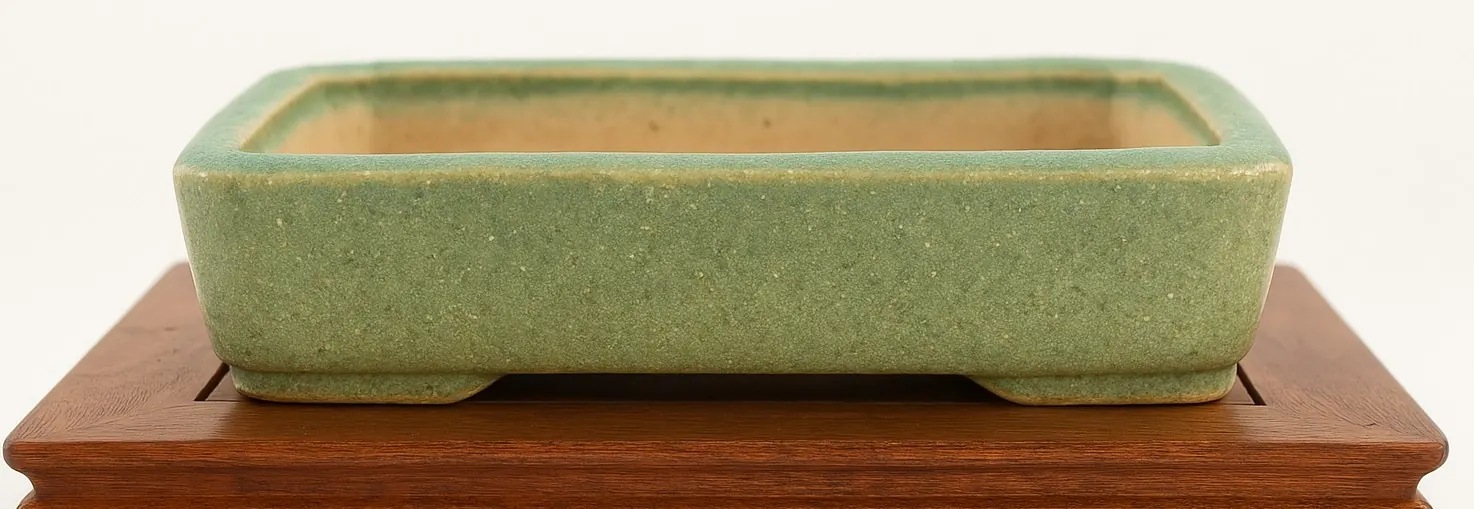 Pot émaillé bonsaï